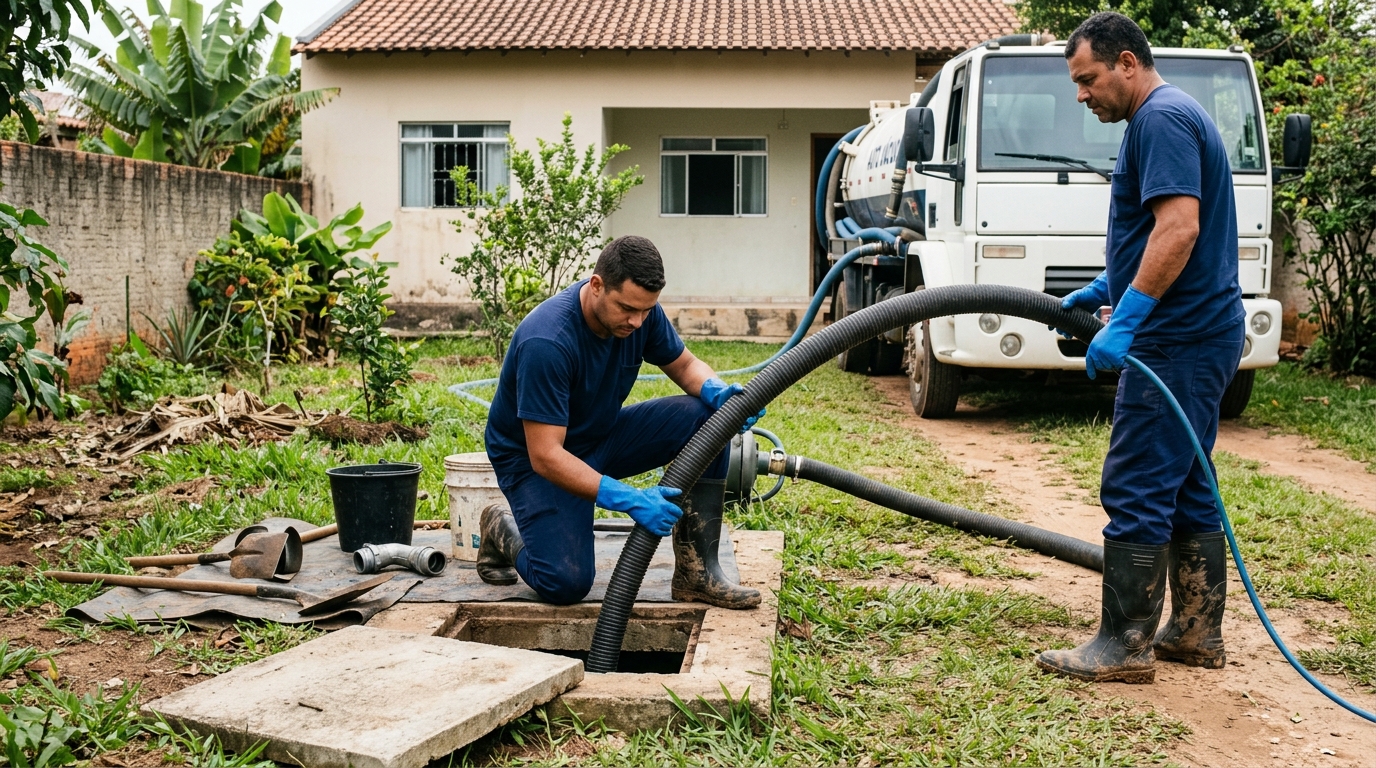 Sucção de Fossa em São Gonçalo‑RJ